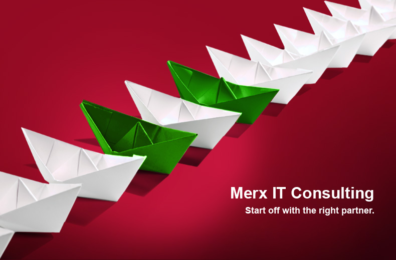 Merx IT Consulting. Start off with the right partner.
